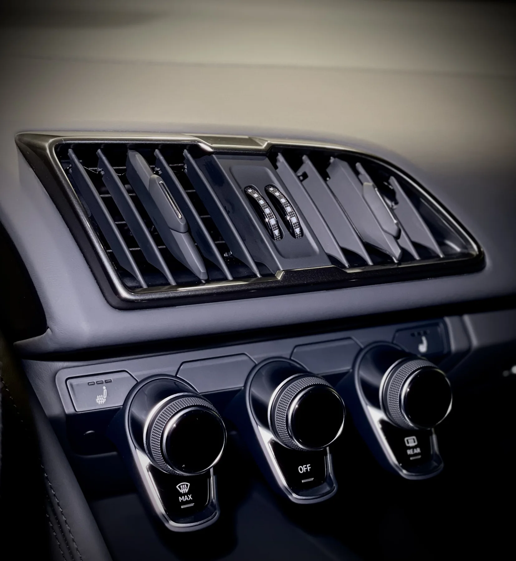 Audi R8 · Interieur · Bedienelemente