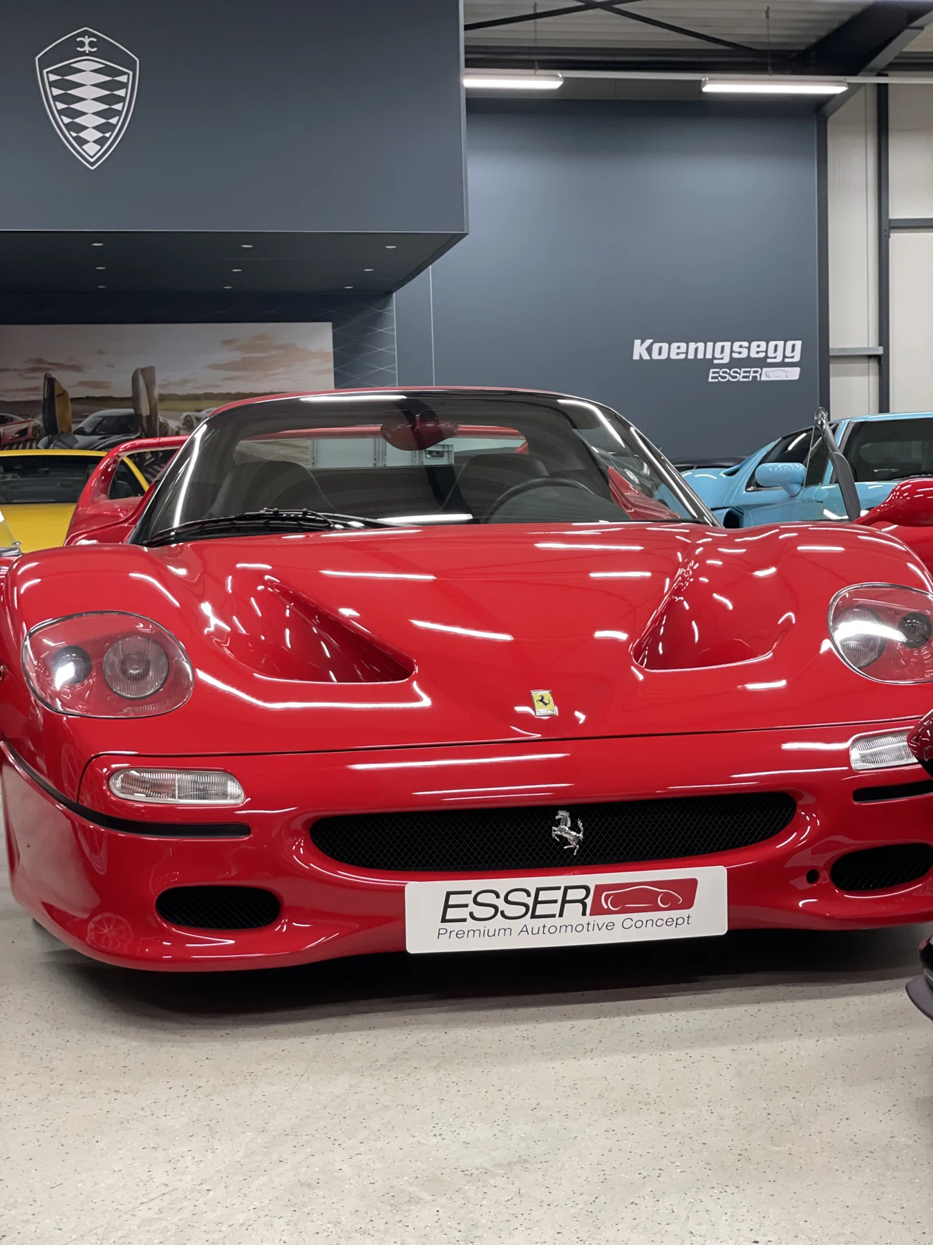 Ferrari F50 · Frontansicht bei Esser Automotive