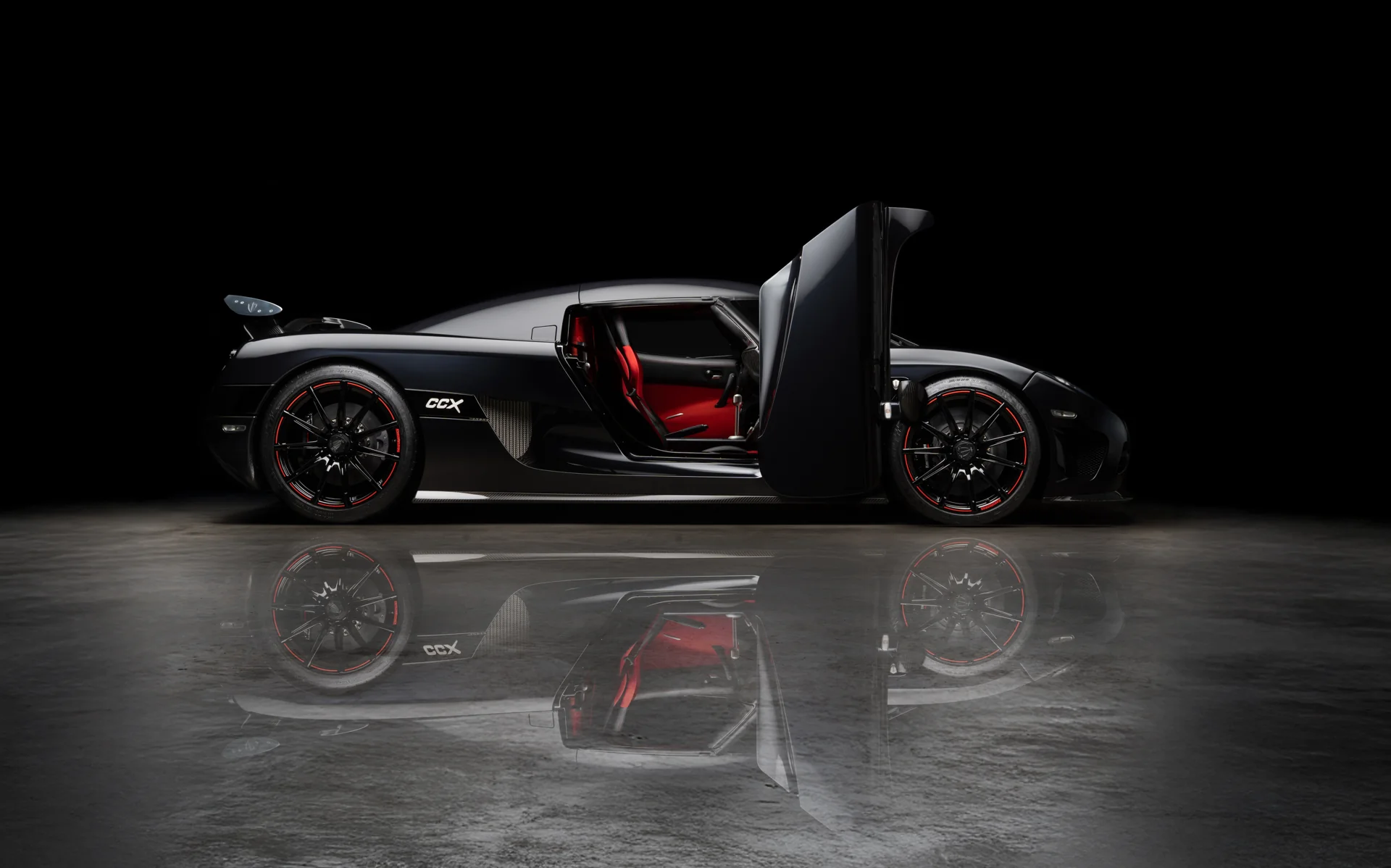 Koenigsegg CCX · Seitenprofil