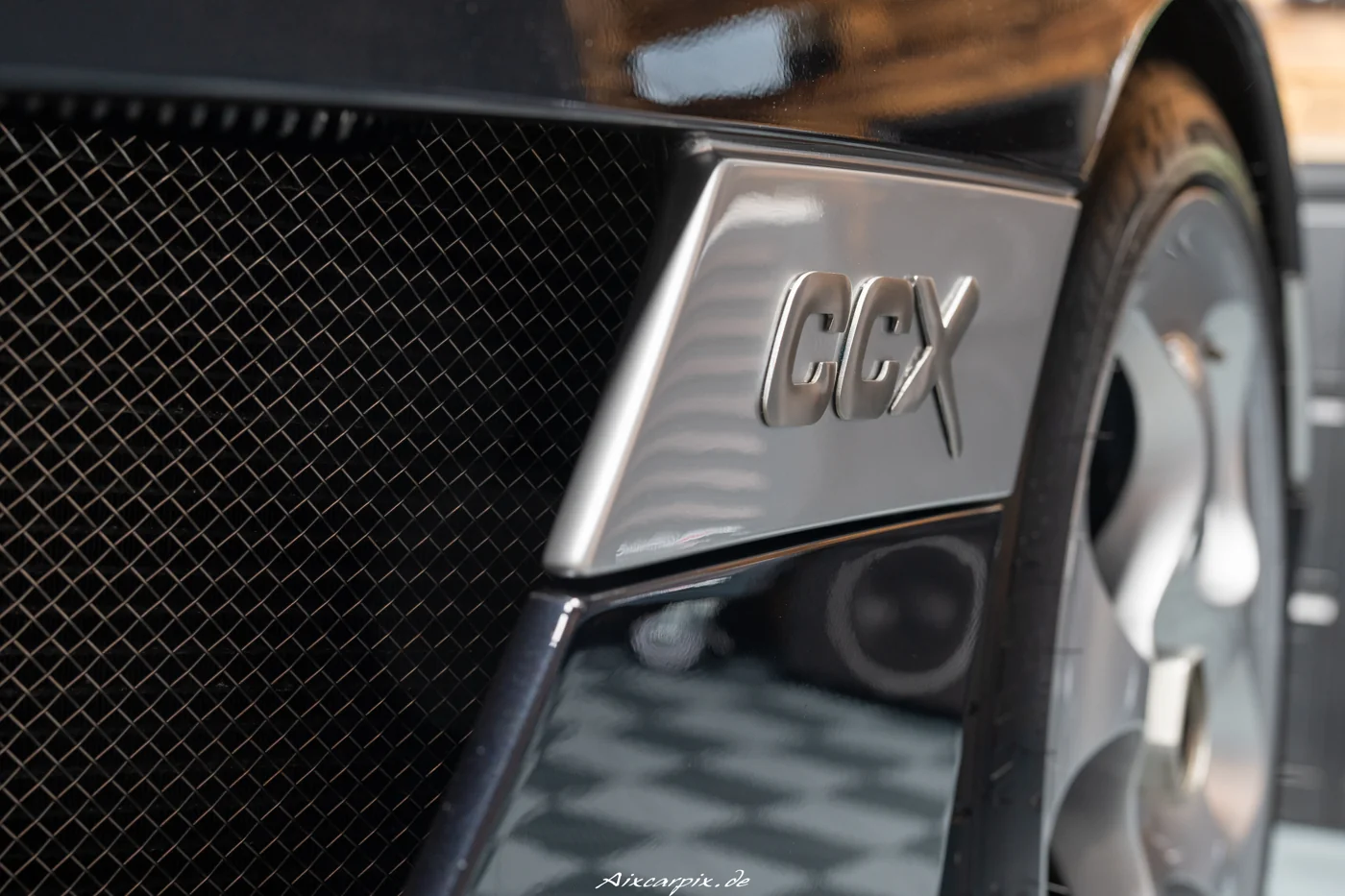 Carbon- und Emblemdetail am Koenigsegg CCX – eigene Full-Detailing-Referenz