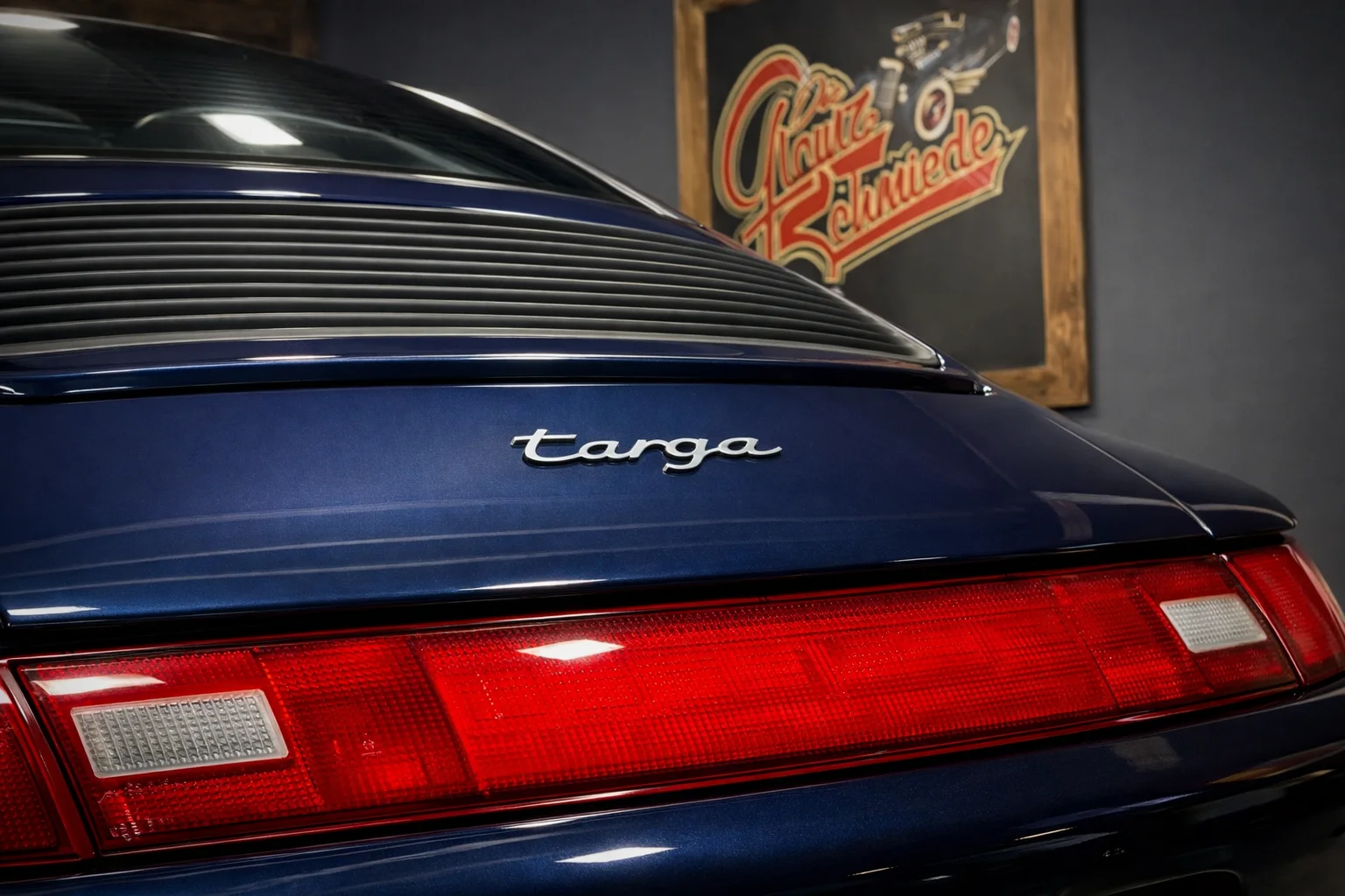 Porsche 911 Targa · Heck und Targa-Schriftzug