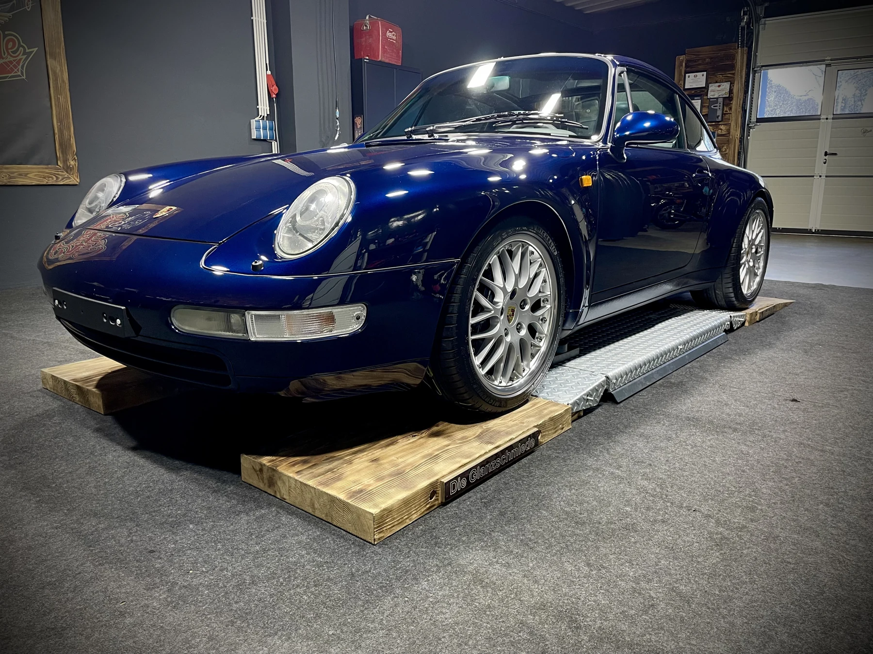 Porsche 993 Targa · Front und Seitenlinie