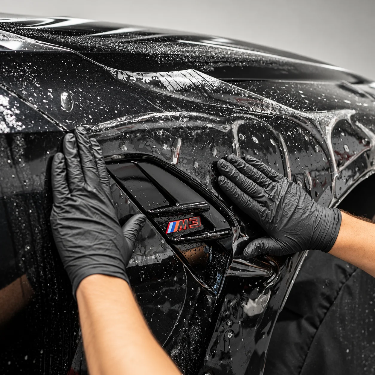 PPF-Lackschutz – Folienmontage am BMW M3